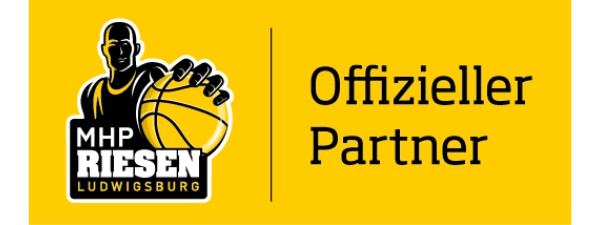 Logo: Offizieller Partner MHP RIESEN Ludwigsburg Logo: Offizieller Partner MHP RIESEN Ludwigsburg