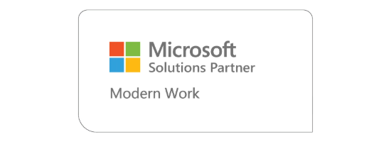 Logo: Solutions Partner Modern Work Microsoft Deutschland GmbH Logo: Solutions Partner Modern Work Microsoft Deutschland GmbH